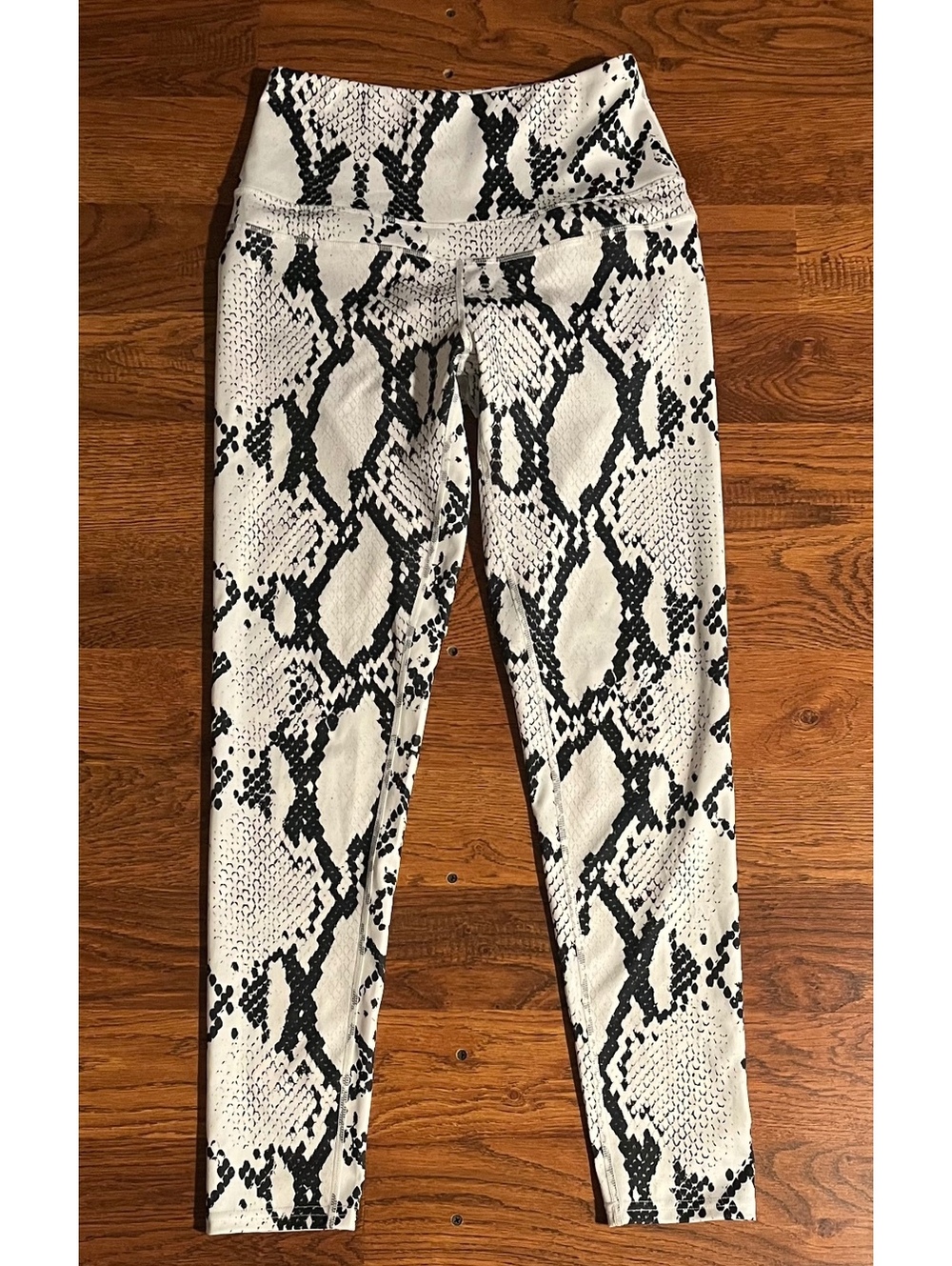 LA Society Women's Snake Print Leggings Size Large